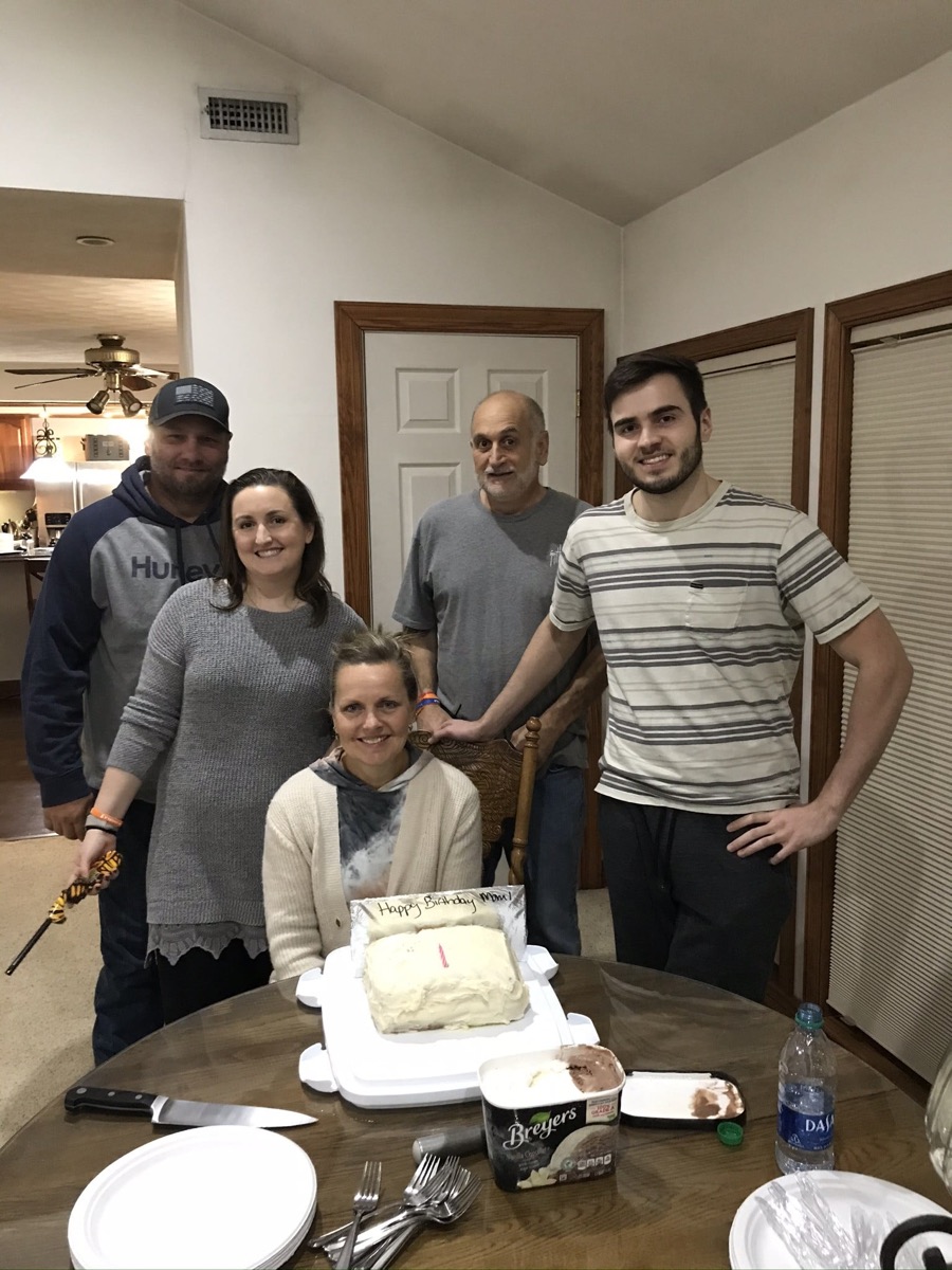 A photo from Angela's life shared by the AES Cancer Foundation family