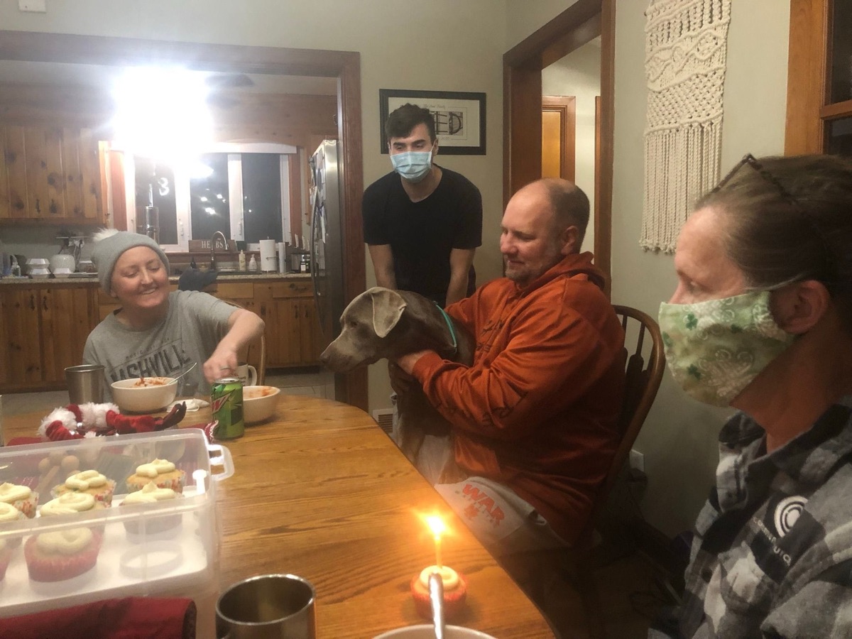 A photo of Angela, remembered by her family at AES Cancer Foundation